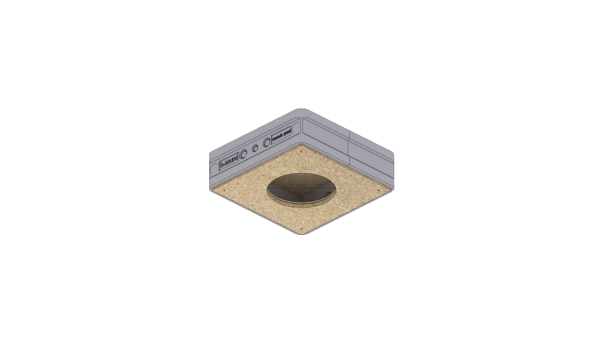 Euroboxx M - Einbaugehäuse für I52